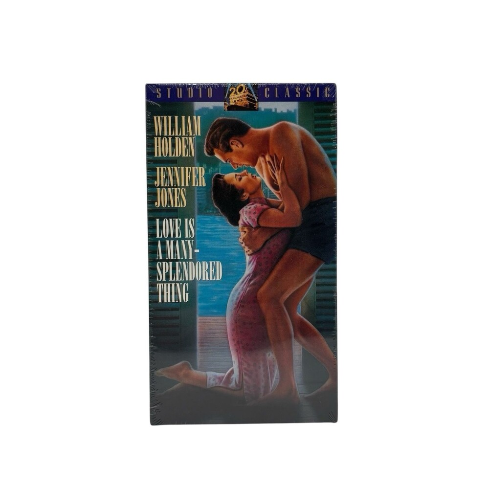Love Is a Many Splendored Thing 1955 VHS Sealed 1993 Release Classic Romance